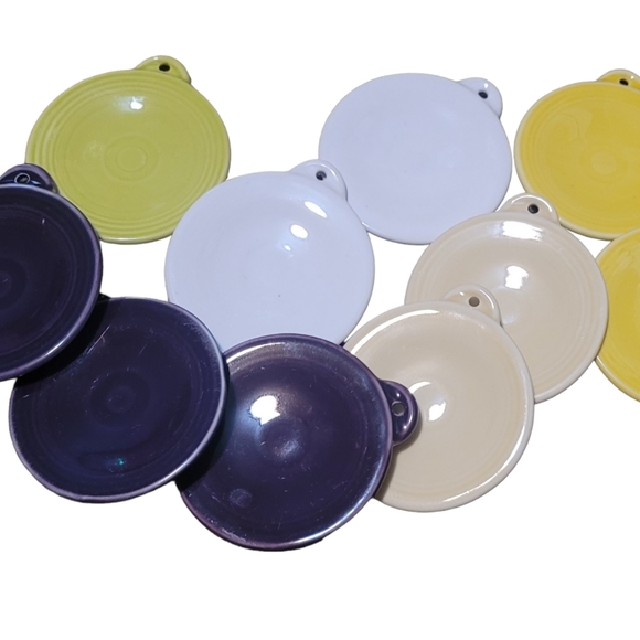 Fiesta Blank Ornament Mini-Plate Sunflower Yellow New without Tags - Picture 3 of 3